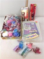 Craft beads and supplies, organizer,