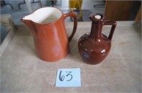 Pottery Pitcher Lot