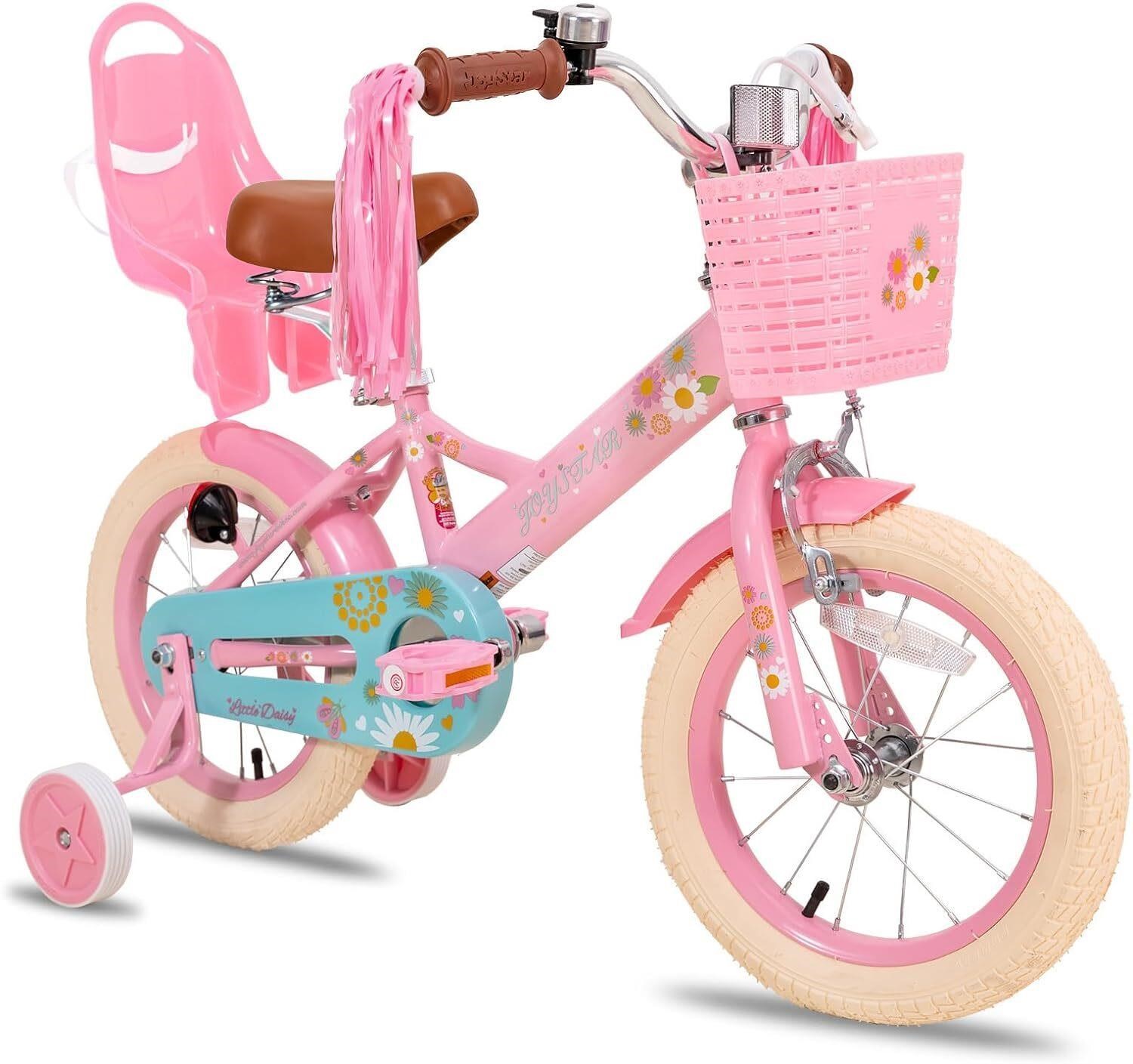 JOYSTAR Little Daisy Kids Bike  Pink  14