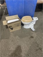 Unused toilet
