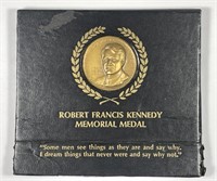 Robert F. Kennedy Memorial Bronze Medal 1.5"