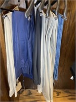 GROUP OF 7 PAIR MENS DRESS AND CASUAL PANTS 30 IN