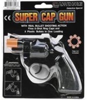 2 Packs Of Toy Revolver Cap Gun