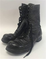 Vintage Pair of US Army Black High Combat Boots