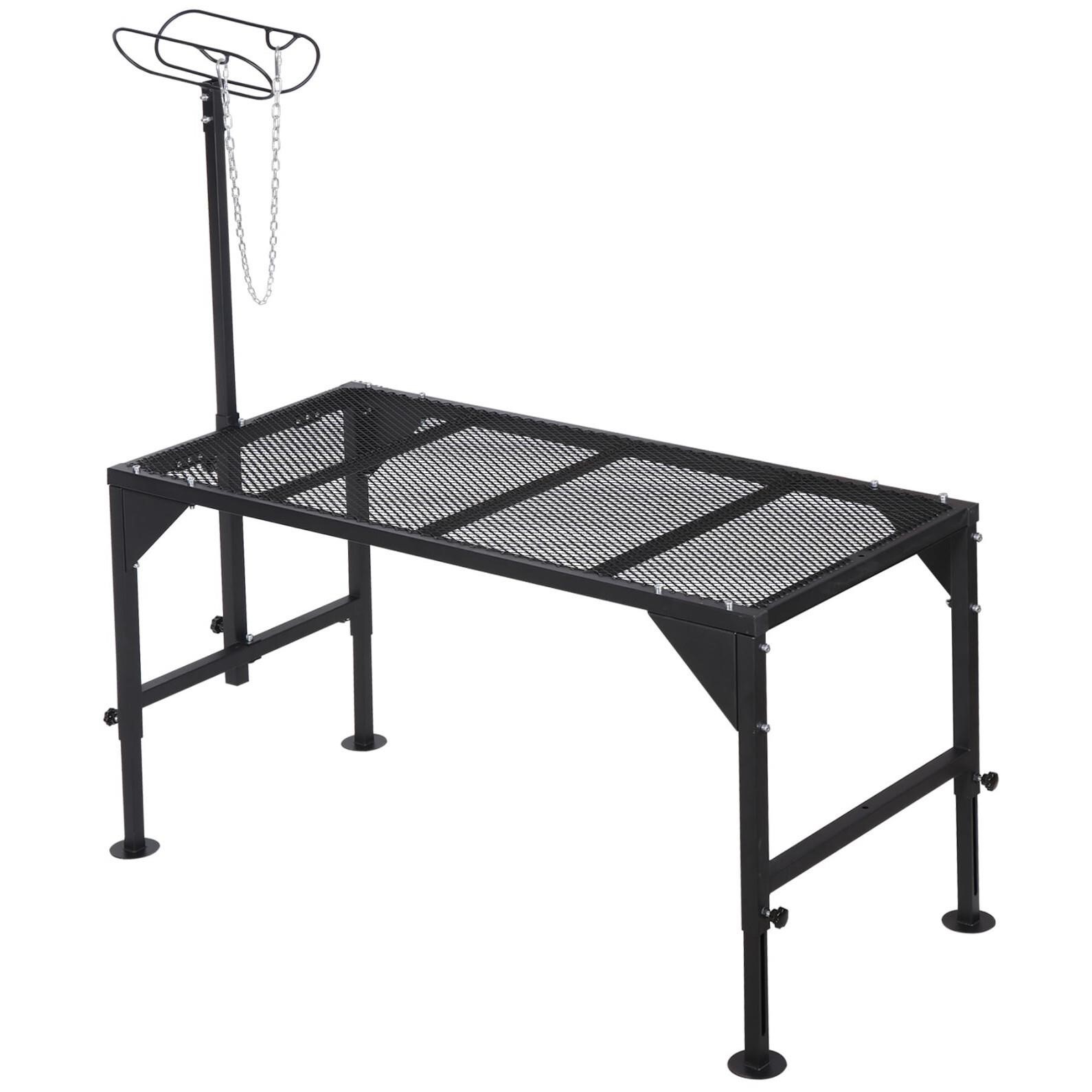 Oxphanor Metal Livestock Stand, Adjustable Height