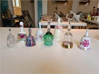 8 marked collectible bells. Dining Room