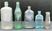 Grouping of Vintage Bottles