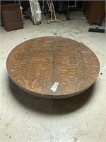 Wood Round Table