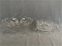 2 Glass Bowls