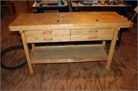Wood Workbench