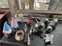 Outdoor Tool and Decor Lot