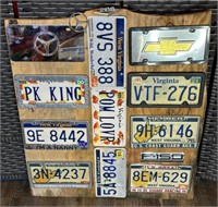 Vintage & More Recent WVa & Va  License Plate