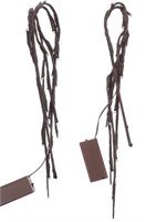 (2 pcs - 15x15x70cm - brown) IMIKEYA Branch