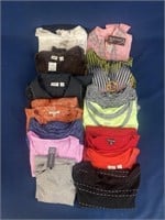 (14) Ladies/Women’s Size XL Blouses and shirts.