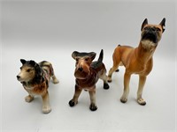 Small Porcelain Dog Figurines