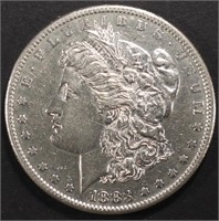 1883-S MORGAN DOLLAR AU/BU