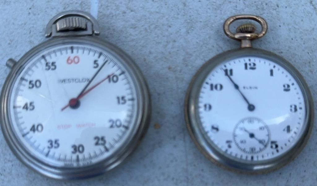 POCKET WATCH & STOPWATCH