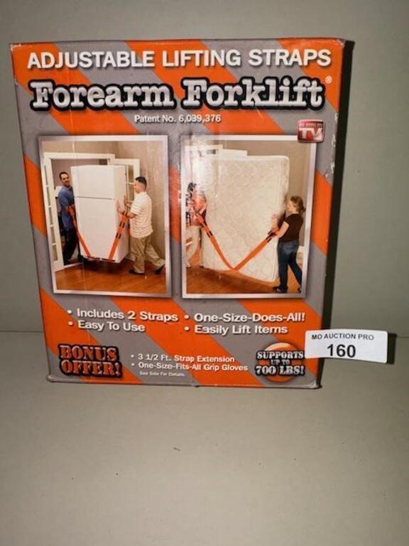 Forearm Forklift Adjustable Lifting Straps