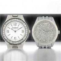 Picard & Cie & Rousseau Swarovski Crystal Watches