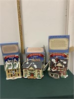 VINTAGE DICKENSVILLE NOMA LIGHTED HOUSES
