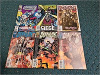 Lot of 6 Comic Books - Deathlok