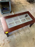 Wood and Glass Table