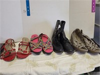 Group of women's shoes