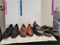 Group of men's shoes