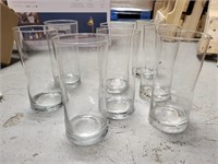 Group of glasses 7"L