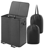 Lifewit Double Hamper  Black