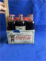 L E 1899 Vintage 6-pack Coca-cola Bottles