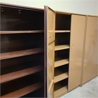 Lot of 3 Metal Cabinets