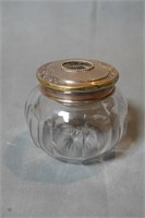 Sterling Silver Lid Hair Receiver