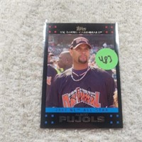 2007 Topps Update Albert Pujols