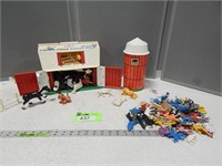 Fisher Price barn, animals and farm toys