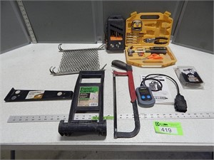 Tool kit; drill bits; panel carrier; wood sheet pu