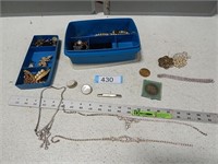 Assorted costume jewelry