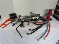 Hoses, Wire on Spools, Ball Hitch &more