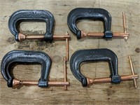 4 Clamps 2.5"