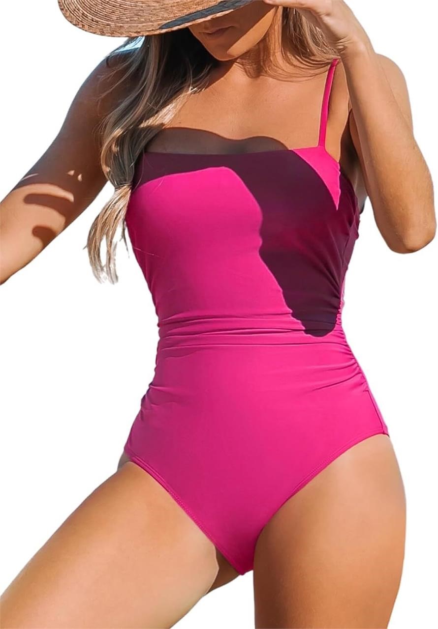 CUPSHE Women One Piece Swimsuit, Square Neck