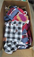 Large Box of Various Size Pet Coats NWT, Approx.