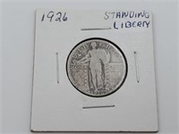 1926 US Standing Liberty Quarter Dollar Coin