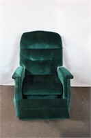 Recliner Chair with button tufted back