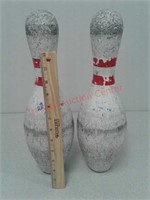 2 bowling pins - great for Pinterest project or