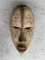 African Wood Carved Tribal Mask