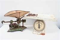 2 ANTIQUE WEIGH SCALES