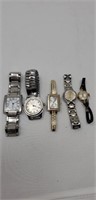 Wrist Watch Lot- Includes: Timex, Enicar, LA