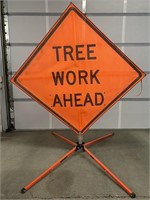 Tree Work Ahead Signs