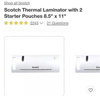 Scotch Thermal Laminator