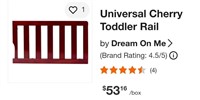 Universal Toddler Bedrail-Cherry